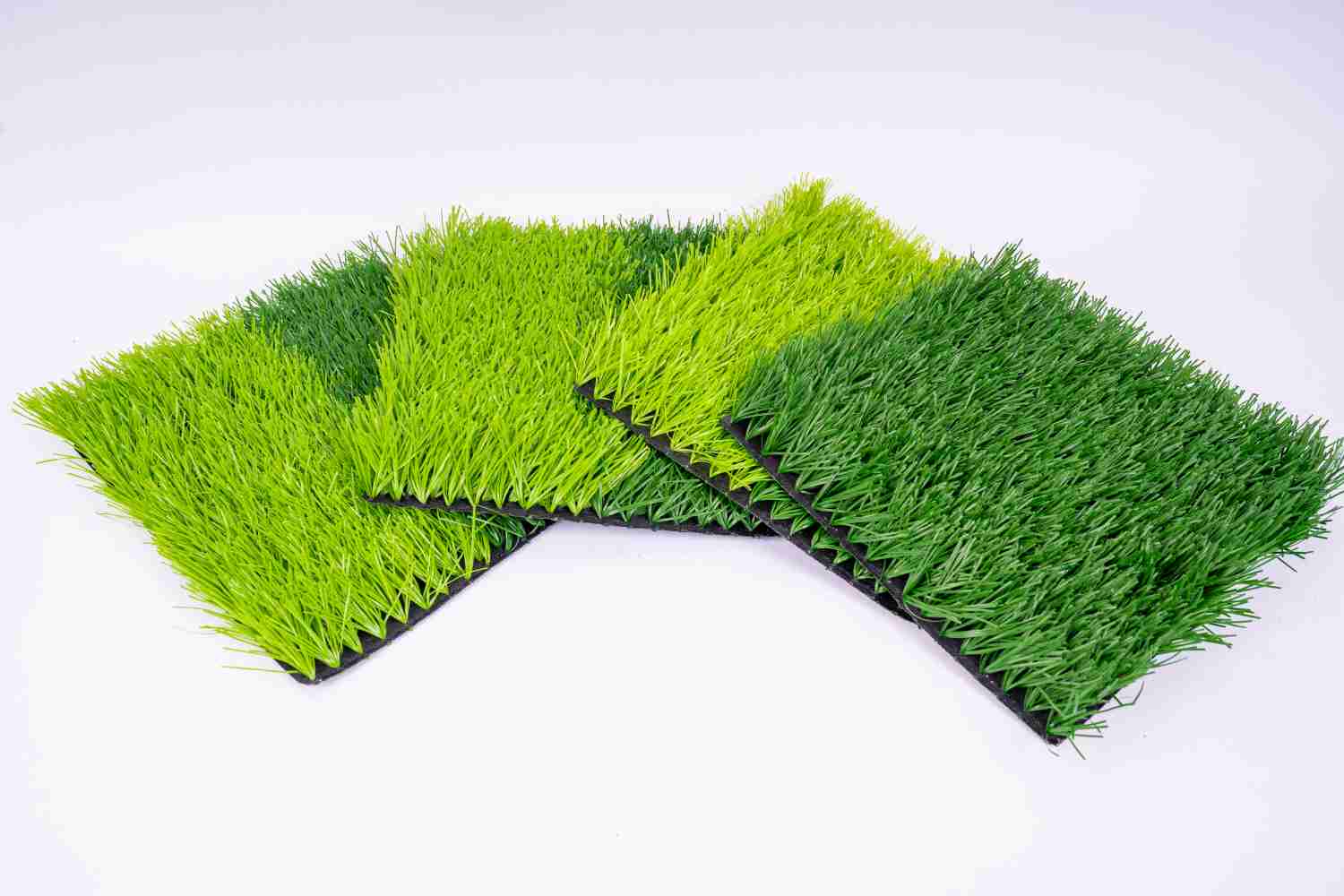 50mm tufted pile football turf S-shape soccer grass 