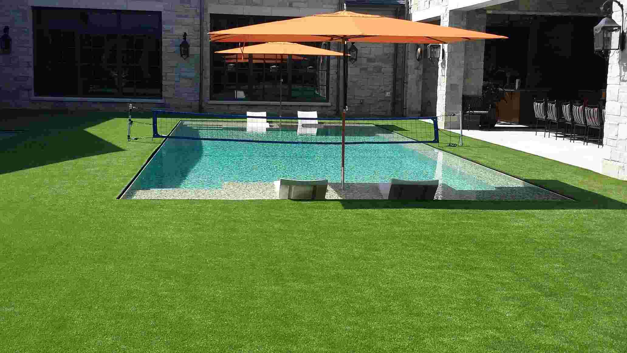 Soft synthetic grass turf