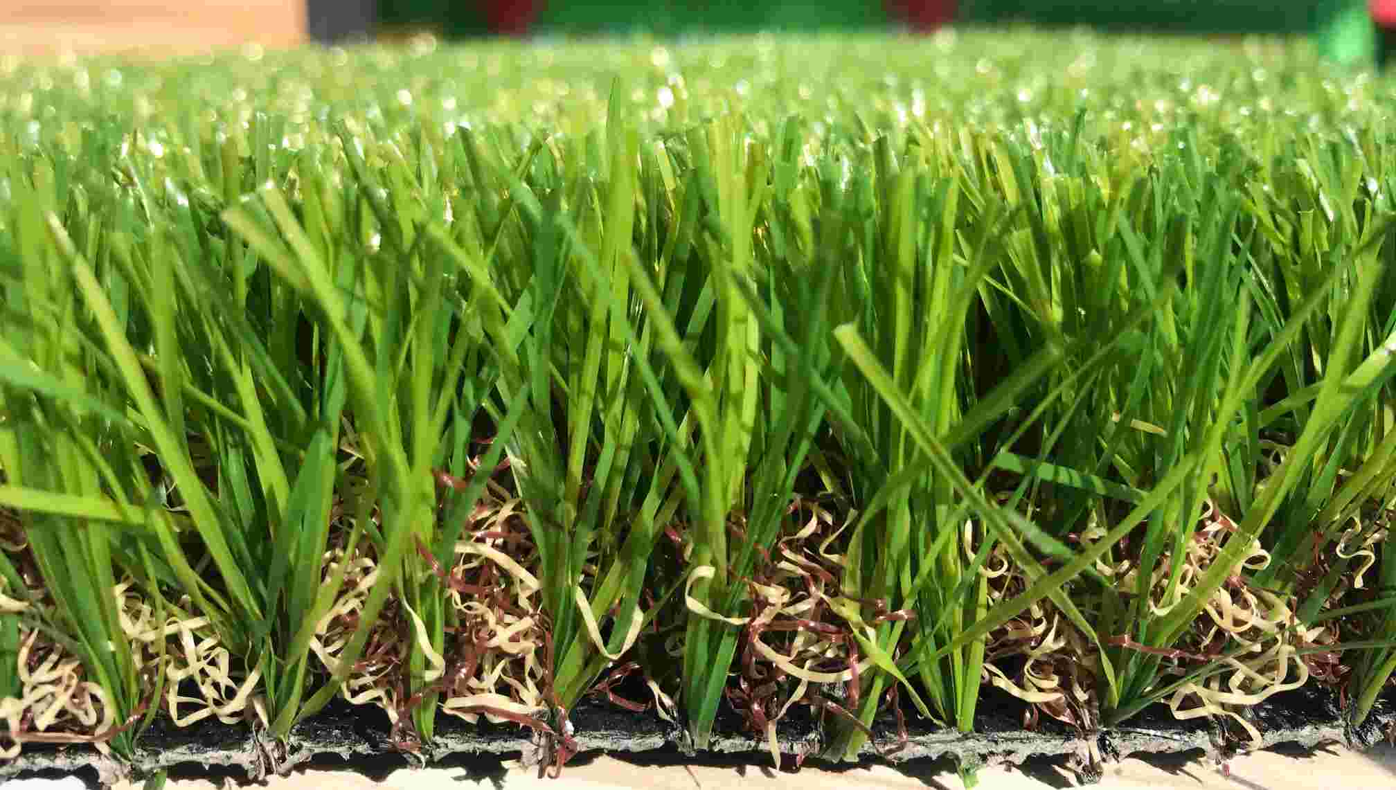 Create a unique artificial Grass courtyard