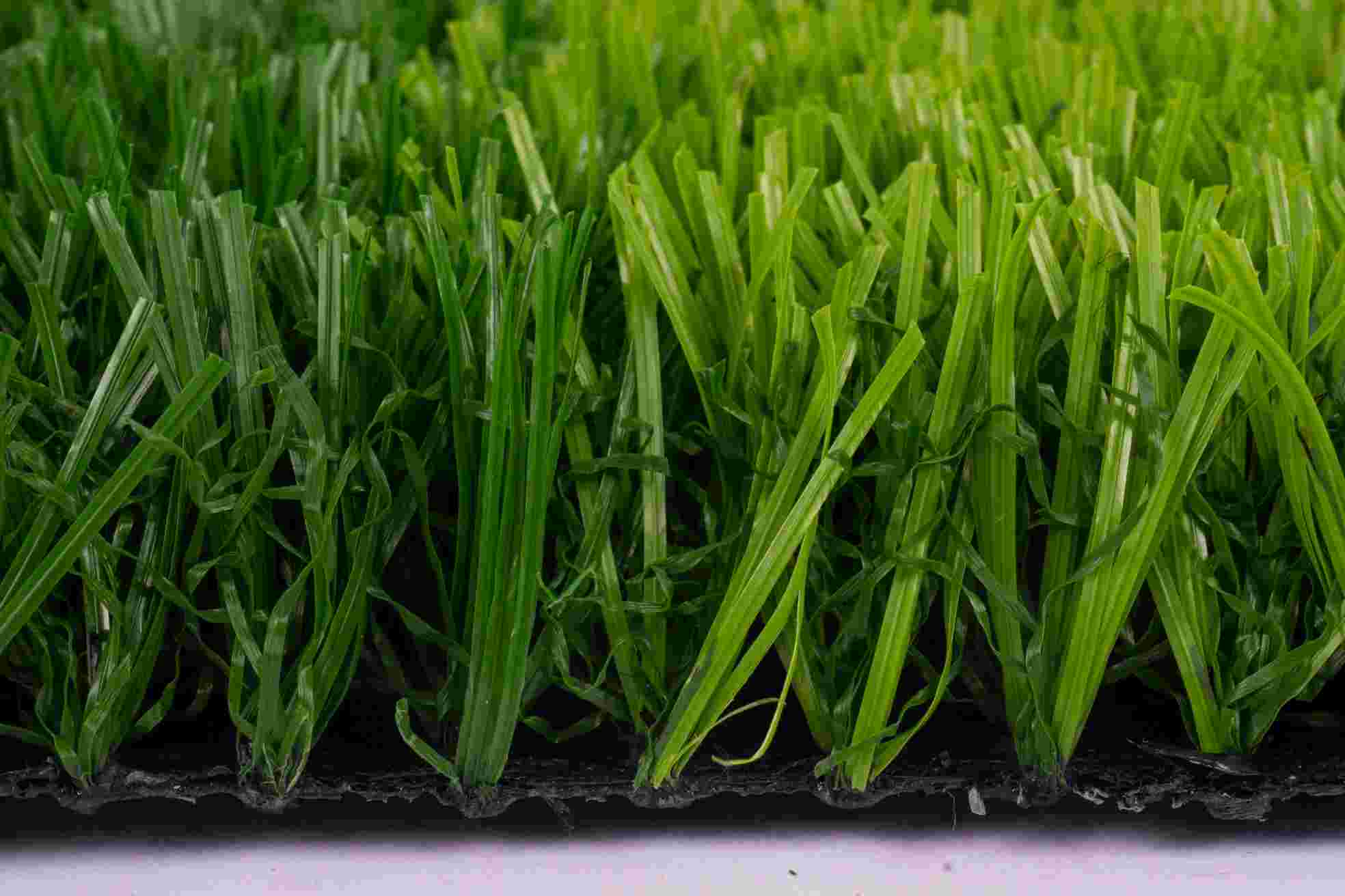 Durable no-infill football grass