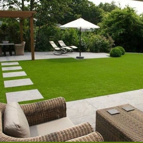 Natural and soft turf for garden