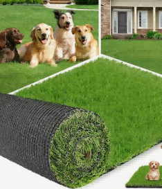 Natural artificial grass for dog