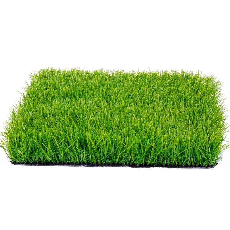 Dark Green Fake Grass Front Lawn