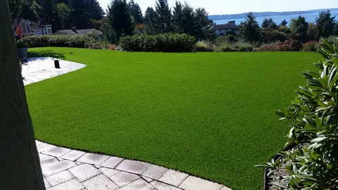 Natural Looking Landscaping Synthetic Turf